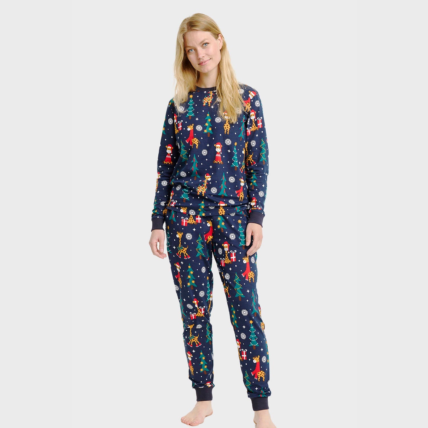 The Giraffe Christmas Pyjamas β Women